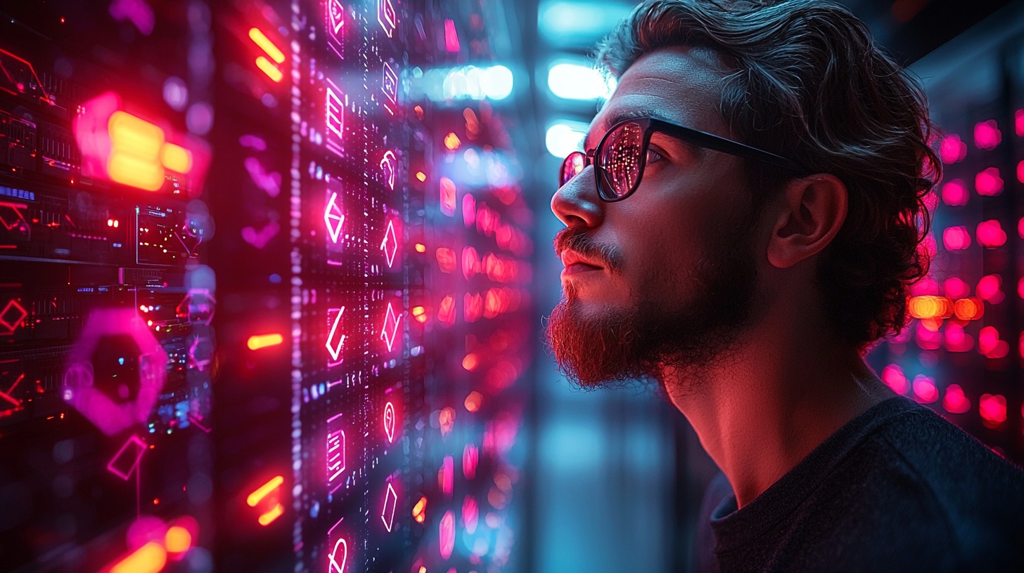 Startup founder analyzing hosting plans